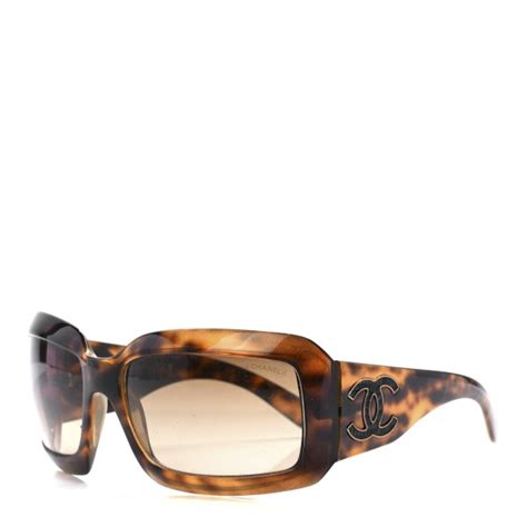 chanel sunglasses 6022q tortoise|CHANEL Oval Sunglasses 6022.